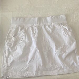 Columbia White Athletic Skirt